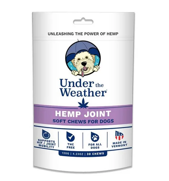 30pc Under The Weather Hemp Chews Joint - Healing/First Aid